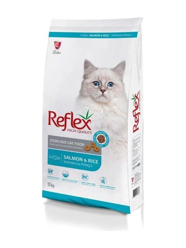 Reflex Somonlu Prinçli Kısırlaştırılmış Kedi Maması 15+1 Kg RFL-204K