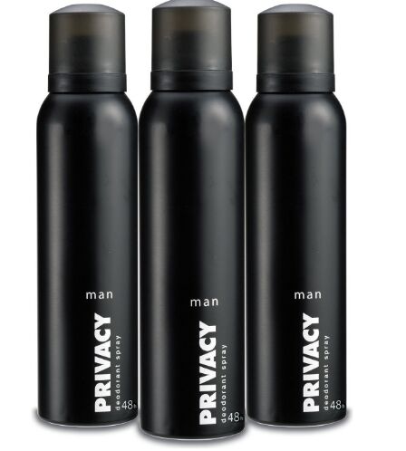 Privacy Man Erkek Deodorant 150 ml 3 Adet Set