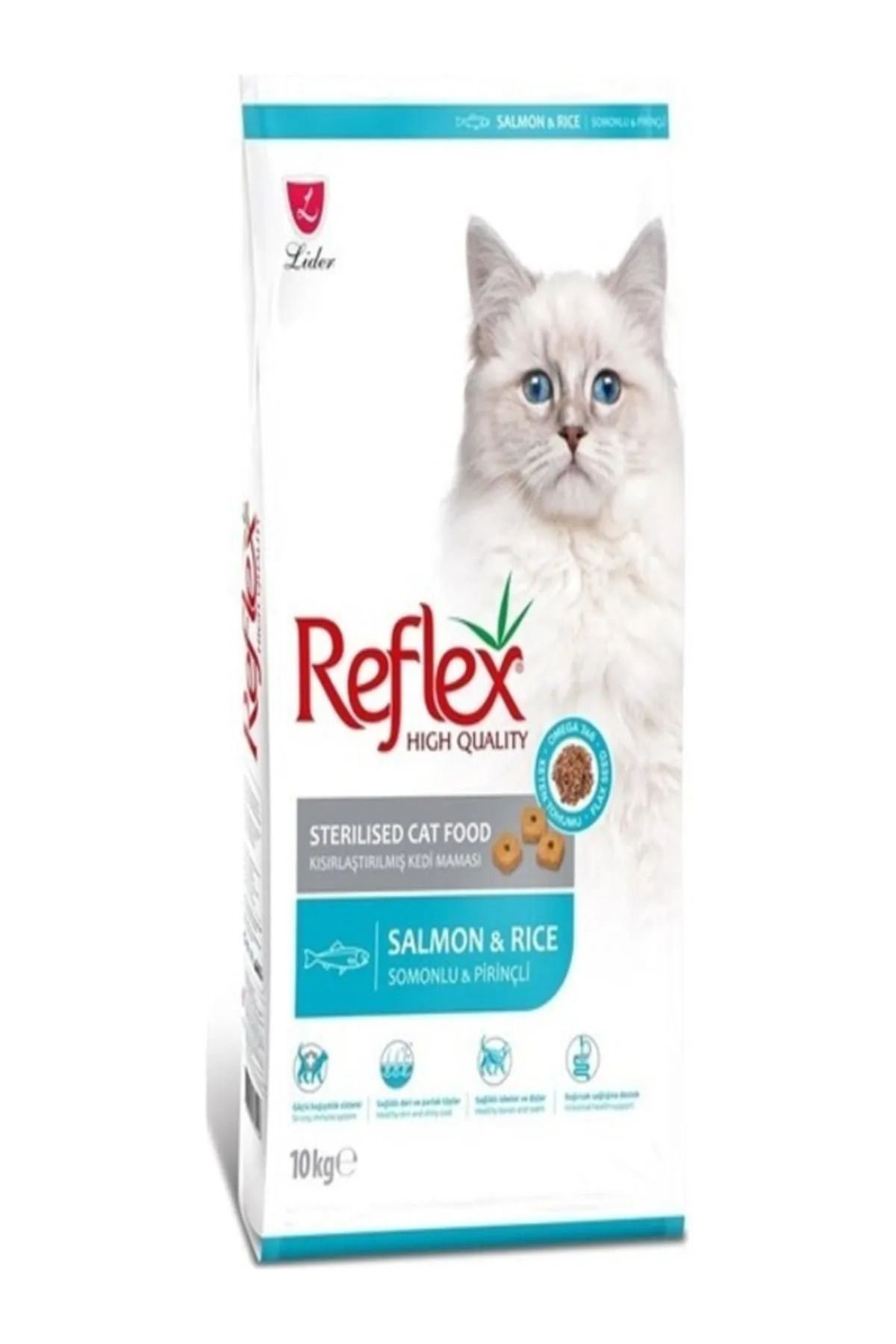 Reflex Sterılsed Salmon & Rıca Aduldt Cat Food 10 Kg RFL-214
