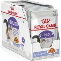 Royal Canin Sterilised Jelly Kısırlaştırılmış Kedi Konserve 85 Gr  x 12 Adet 415601020