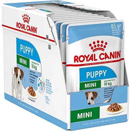 Royal Canin Mini Puppy Soslu Köpek Konservesi 85 gr x 12 Adet 109901020