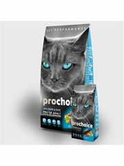 Prochoice Pro 34 Somon ve Pirinçli Kedi Kuru Mama 2 Kg P4603