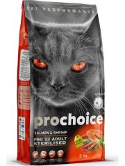 Prochoice Somon&Karides Pro 33 Yetişkin Kısırlaştırılmış Kedi Maması