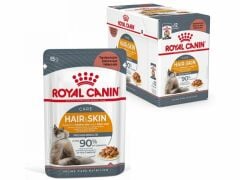 Royal Canin Hair & Skin Care Yetişkin Kedi Yaş Maması 85 gr x 12 Adet 407101020