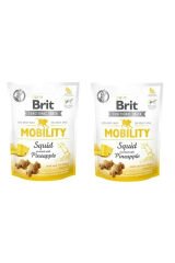 Brit Functional Snack Mobility Kalamar ve Ananaslı Köpek Ödül Maması 150 gr X 2 Adet  B11417