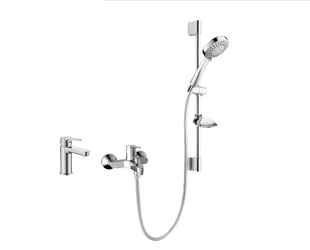ESTREIA 3LU BANYO SETİ KROM TP