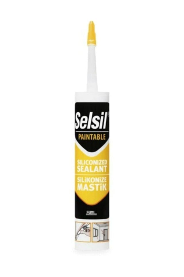 MASTİK SİLİKONİZE ANTRASİT GRİ 500GR KOLİ/25AD TP