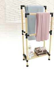HAVLULUK BANYO AHŞAP 2 ASKILI RAFLI 97X48X28