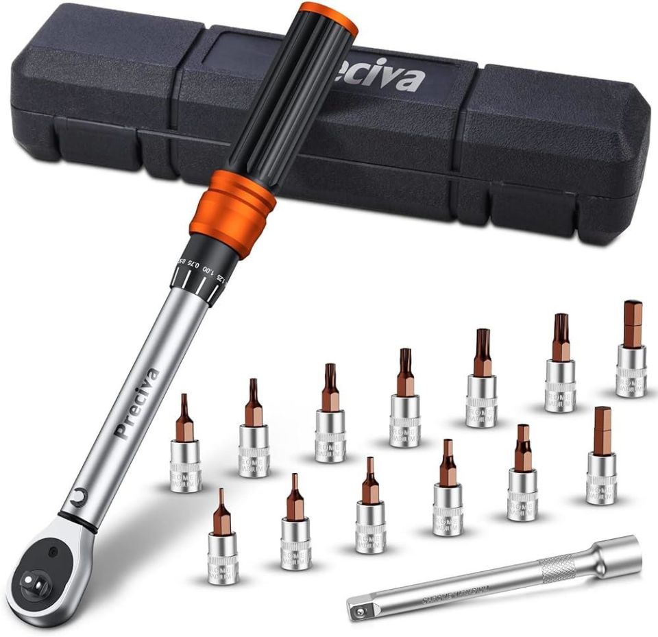 TORK ANAHTAR SETİ 13 PARÇA 1/4''  5-25 Nm.