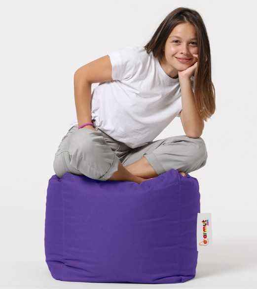 KARE PUF 45X45 MOR