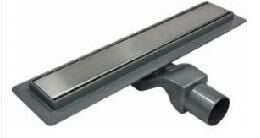 KANALLI YER SÜZGECİ SERAMİK UYUMLU(ETEKLİ) 40CM TP