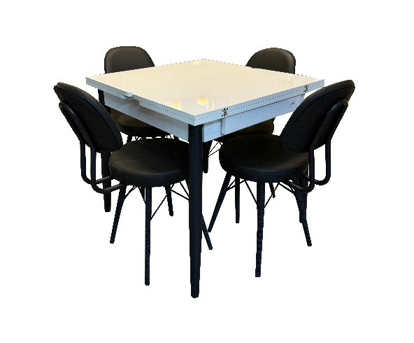NET/ MASA SANDALYE TKM 4 SAND.''KIVILCIM-ECE'' 80X75