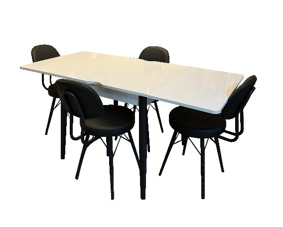 NET/ MASA SANDALYE TKM 4 SAND.''KIVILCIM-ECE'' 80X75