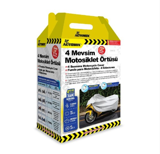 AUTOMIX 4 MEVSİM MOTOSİKLET ÖRTÜSÜ X-LARGE