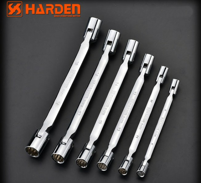 ÇİFT TARAF OYNAR BAŞLI LOKMA ANAHTAR 14X15MM