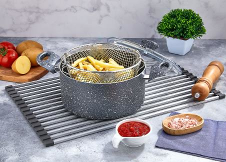 TENCERE DERİN GRANİT FIESTA 24 CM
