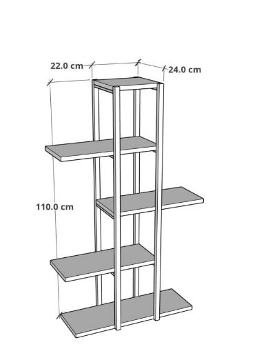 RAF BİTKİ İÇİN 5 KATLI BEYAZ 110CM