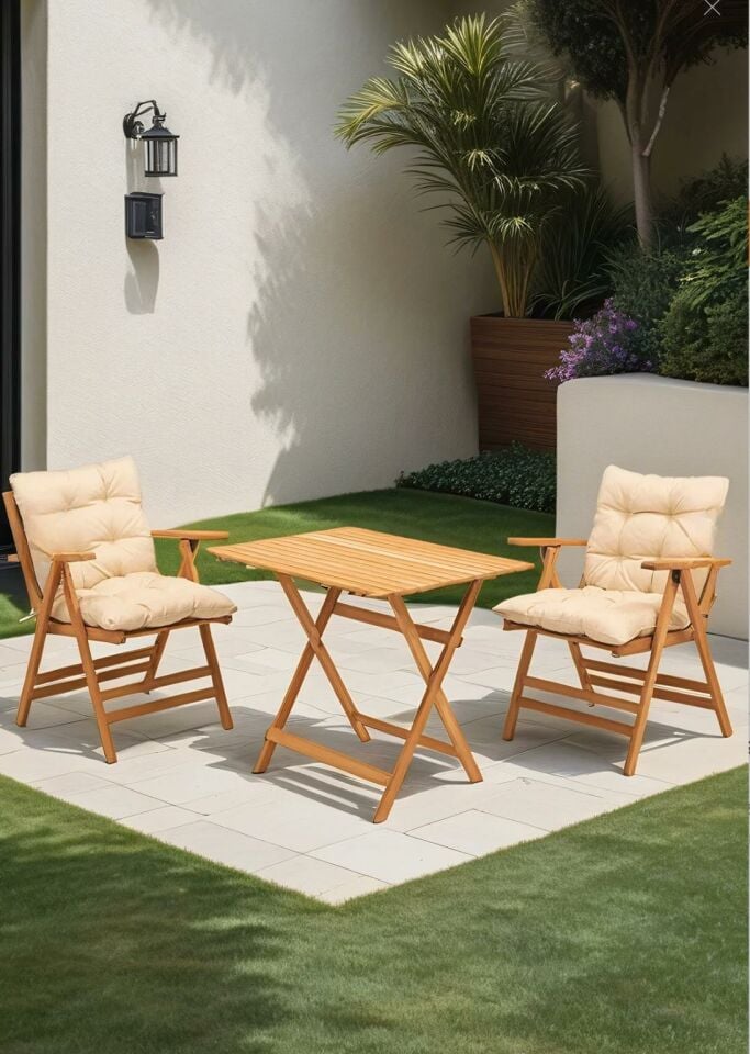 BAHÇE BALKON YEMEK GRUBU MİNDERLİ LORETTA 1+1 TP