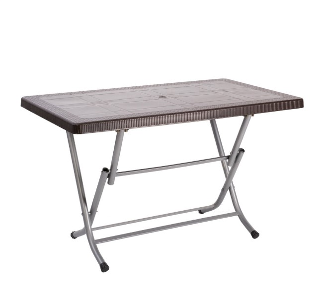 MASA METAL AYAK 70X120 KATLANIR KAHVERENGİ