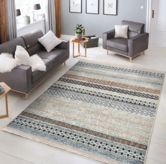 NET/HALI ÖRGÜ MOTİFLİ GEOMETRİK DESEN 120X180CM