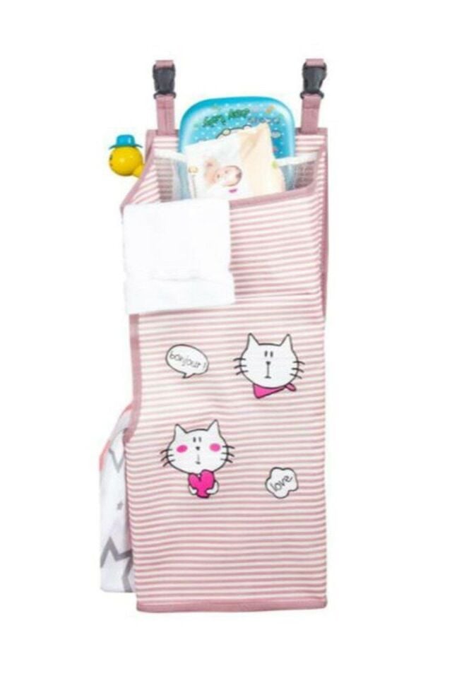 BEŞİK ORGANİZER PEMBE 50X20X13CM