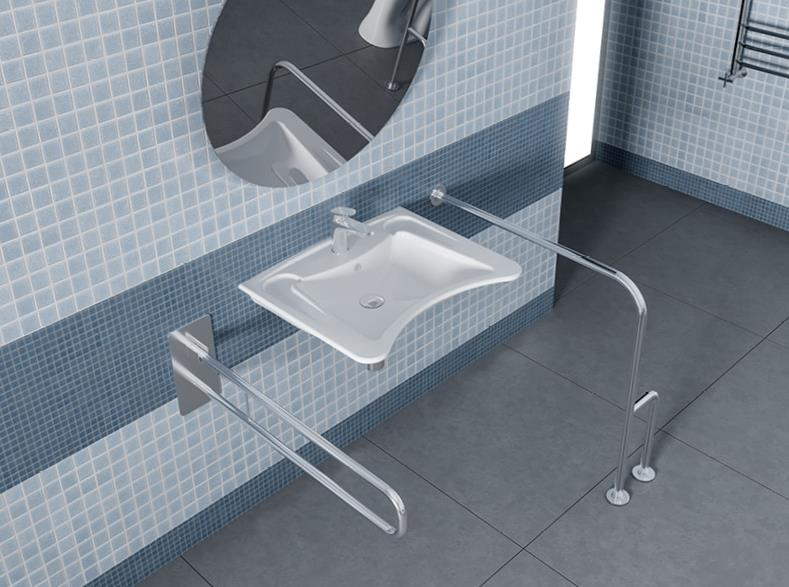 BEDENSEL ENGELLİ LAVABO 60X49,5