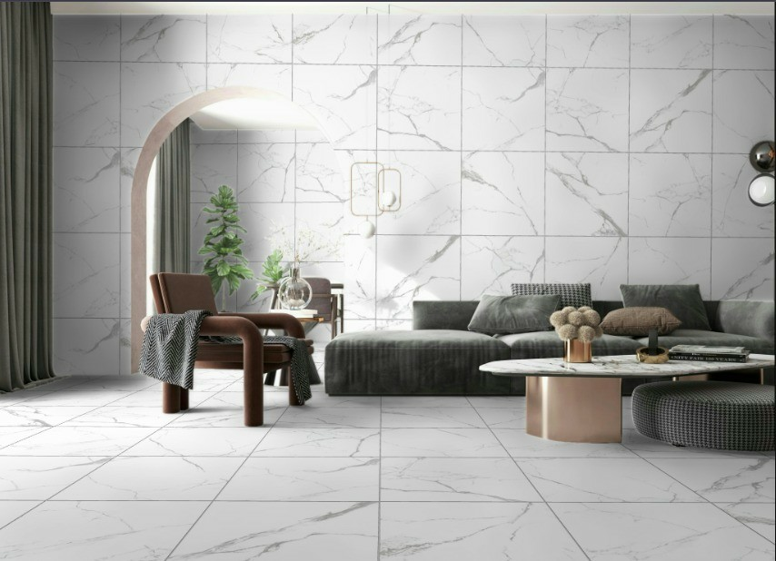 KMPNY\61X61 NEO CLASSICO SILVER PORCELAIN MATTE