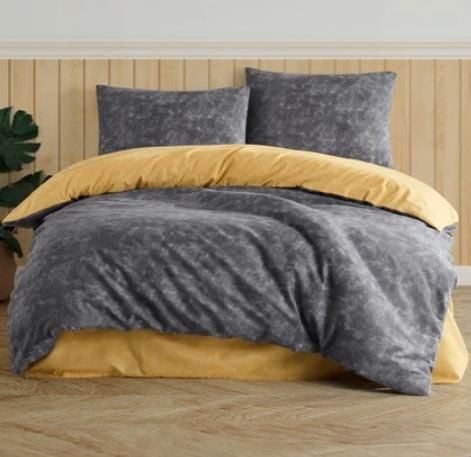 NEVRESİM TAKIMI DAILY PLAIN T.K 3 PRÇ GRİ-HARDAL
