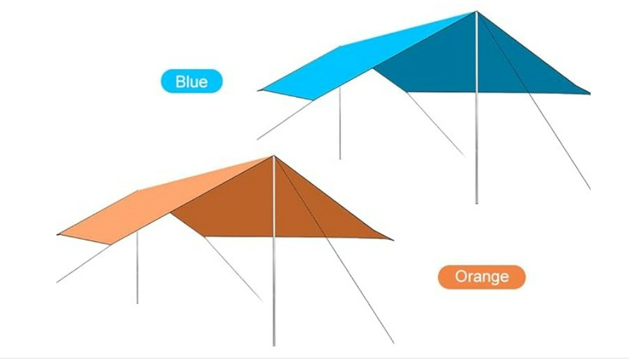 TENTE GÖLGELİK RENKLİ 300X290CM