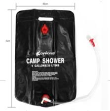 KAMP DUŞU 40LT SİYAH TORBA