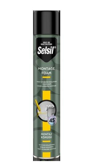 MONTAJ KÖPÜK 845GR SARI DİZAYN