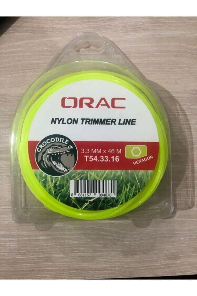MİSİNA ALTI KÖŞE YEŞİL ORAC 3.3MM/46M TP