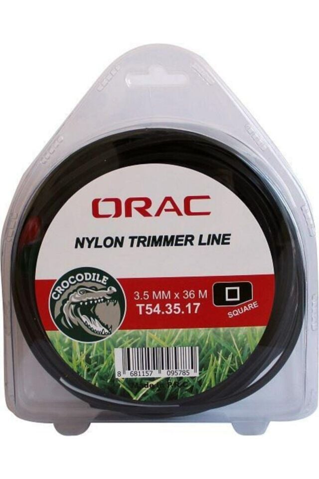 MİSİNA KARE SİYAH ORAC 3.5MM/36M