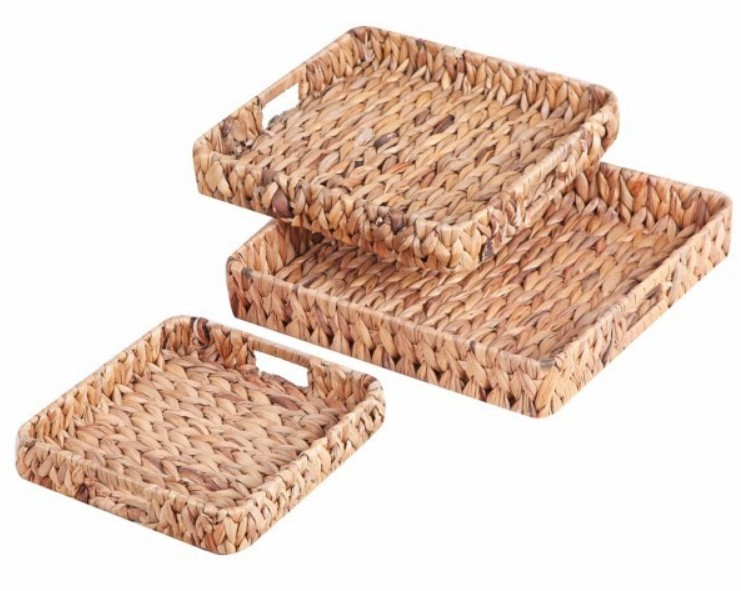 TEPSİ NATUREL KARE 31CM