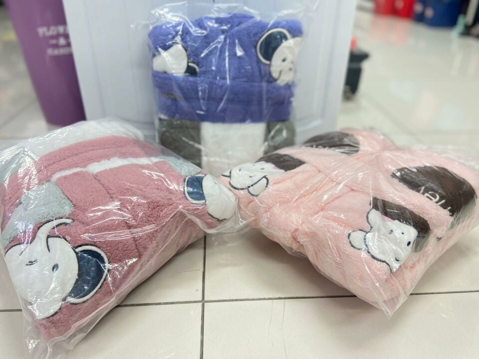 BORNOZ SABAHLIK SOFT  ÇOCUK STD. BEDEN