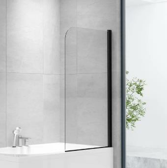 90 CM FORM KABİN 6MM CAM H:190 CM SİYAH
