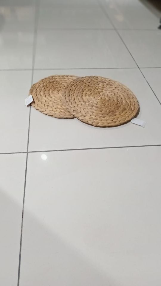 SERVİS ALTLIĞI HASIR EL ÖRGÜ İSKANDİNAV 35CM