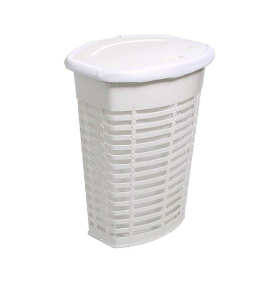 ÇAMAŞIR SEPETİ BEYAZ PALM TP