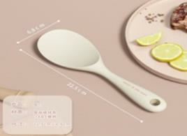KAŞIK SPATULA PLASTİK KREM 22.5 CM