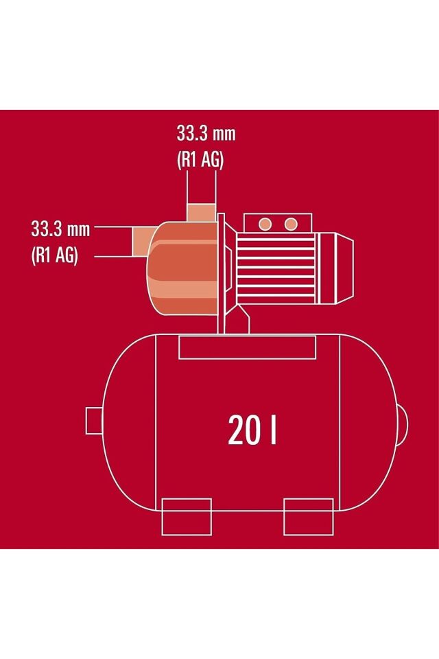 HİDROFOR 650W 20L GC-WW 6538