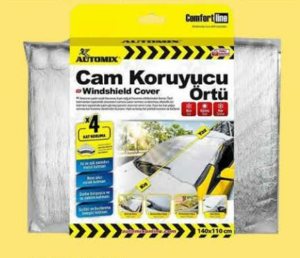 CAM KORUYUCU ÖRTÜ AUTOMİX 150*85CM
