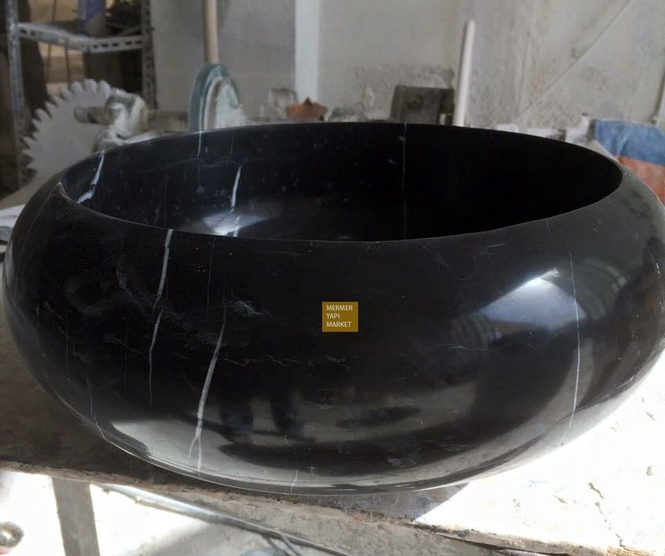 OVAL LAVABO TOROS SİYAH