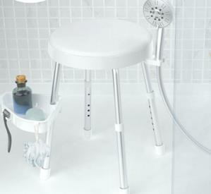 BANYO TABURESİ YUVARLAK APOLLO