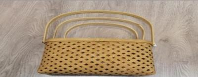 SAKSI DELİKLİ SEPET BAMBU NO2 21*8.5*15