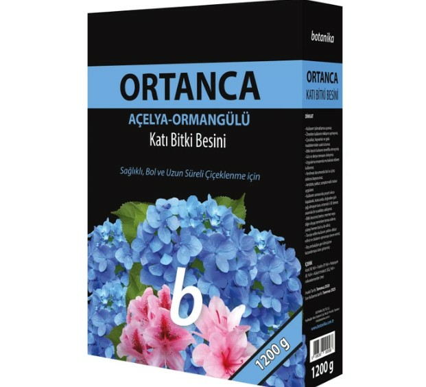 BİTKİ BESİNİ KATI ORTANCA GRANÜL 1200 GR.