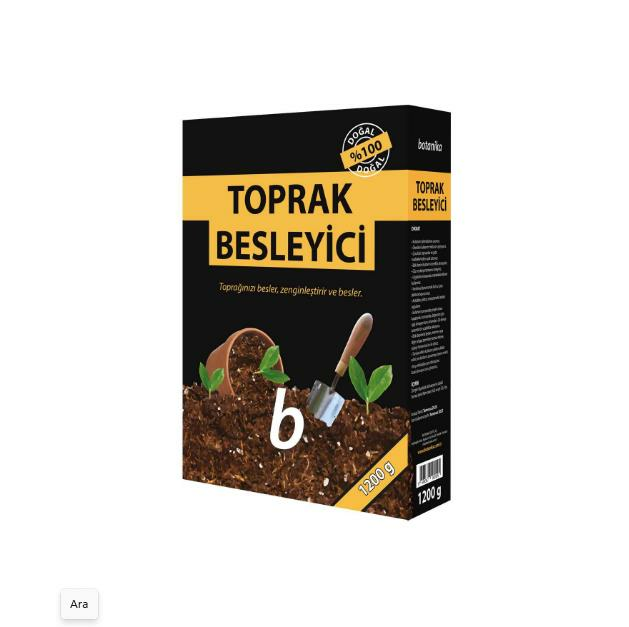 TOPRAK BESLEYİCİ %100 DOĞAL GRANÜL 1200 GR TP