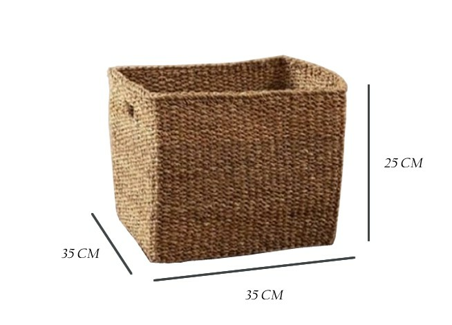 NET/SEPET HASIR KARE DÜZENLEYİCİ BÜYÜK 35*35*25 CM