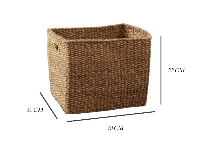 NET/SEPET HASIR KARE DÜZENLEYİCİ ORTA 30*30*22 CM