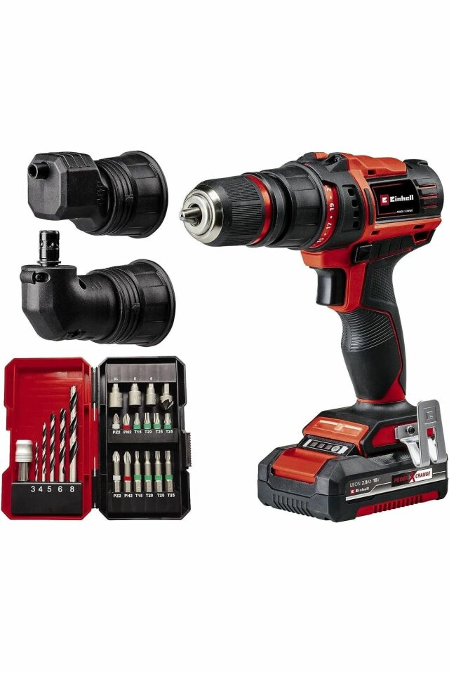AKÜLÜ DARBESİZ VİDALAMA TE-CD 18/45 3X-Li +22 SET