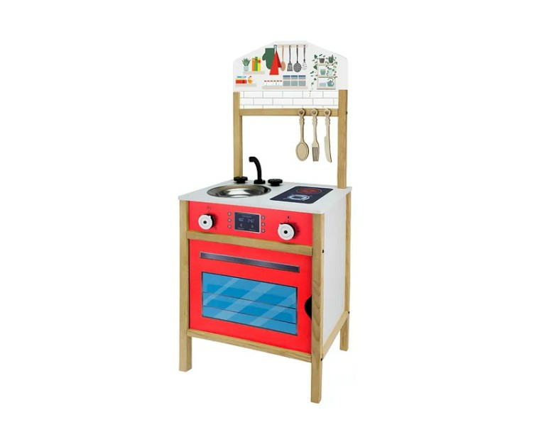 AHŞAP OYUNCAK MUTFAK SETİ 34X29X95